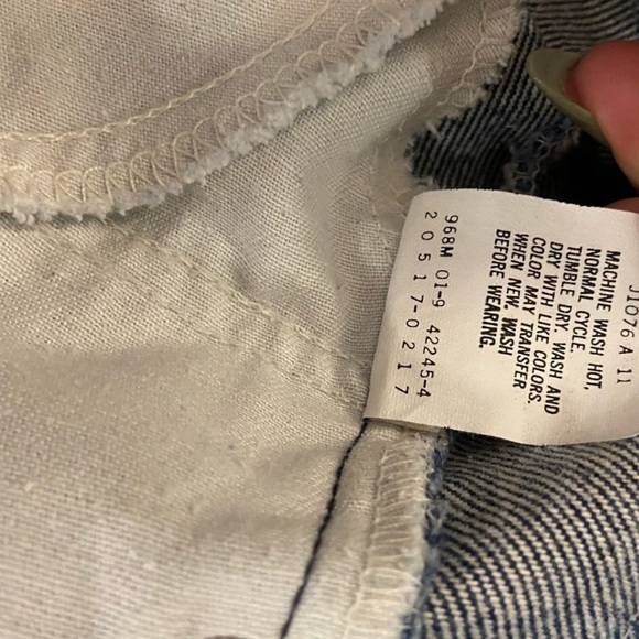 Vintage Levis 517 Orange Tab Dark Wash Jeans - Picture 9 of 13